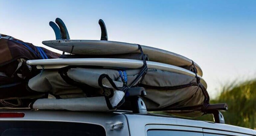 transporting water sports equipment